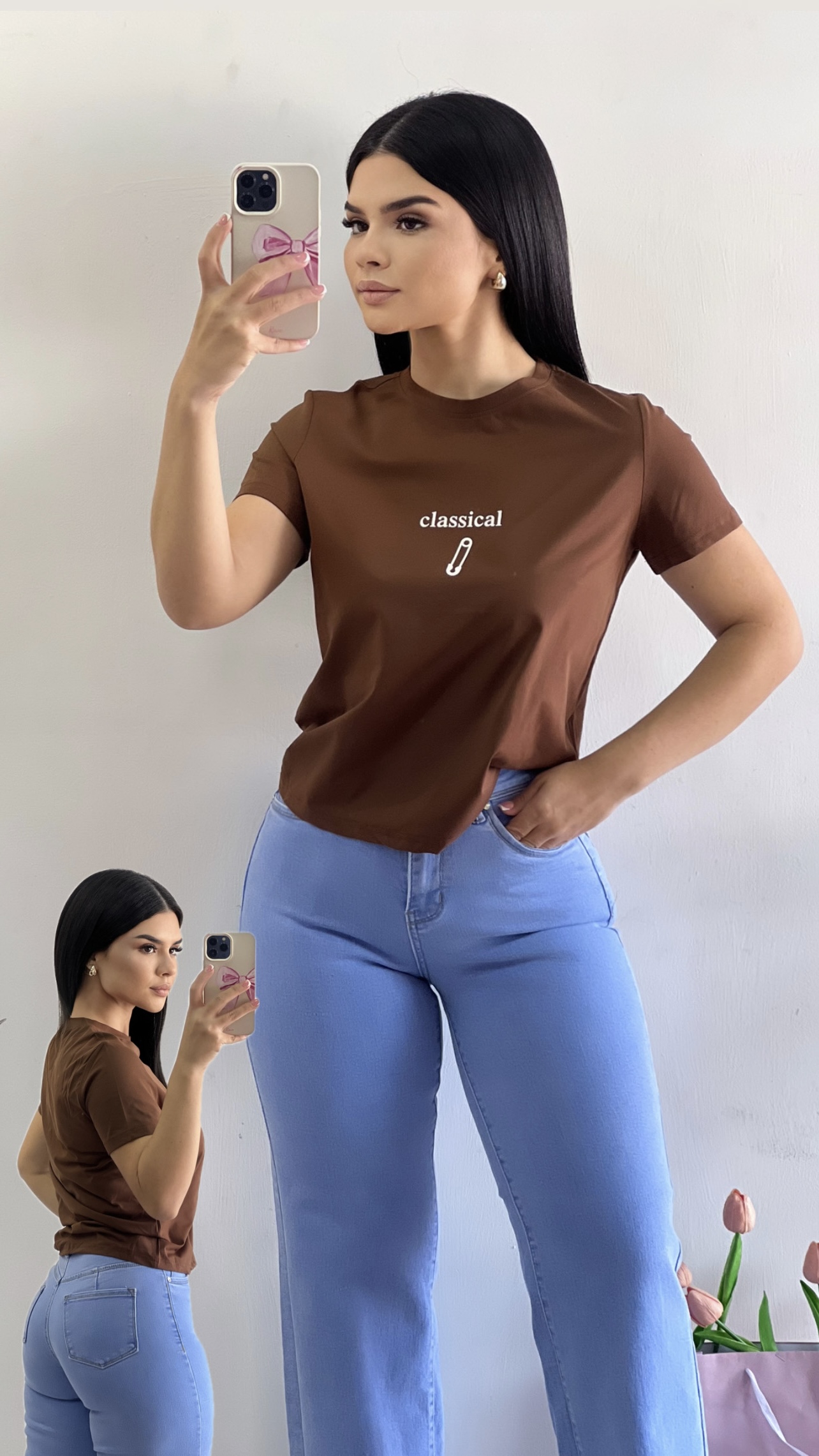 Camiseta classical - Cafe