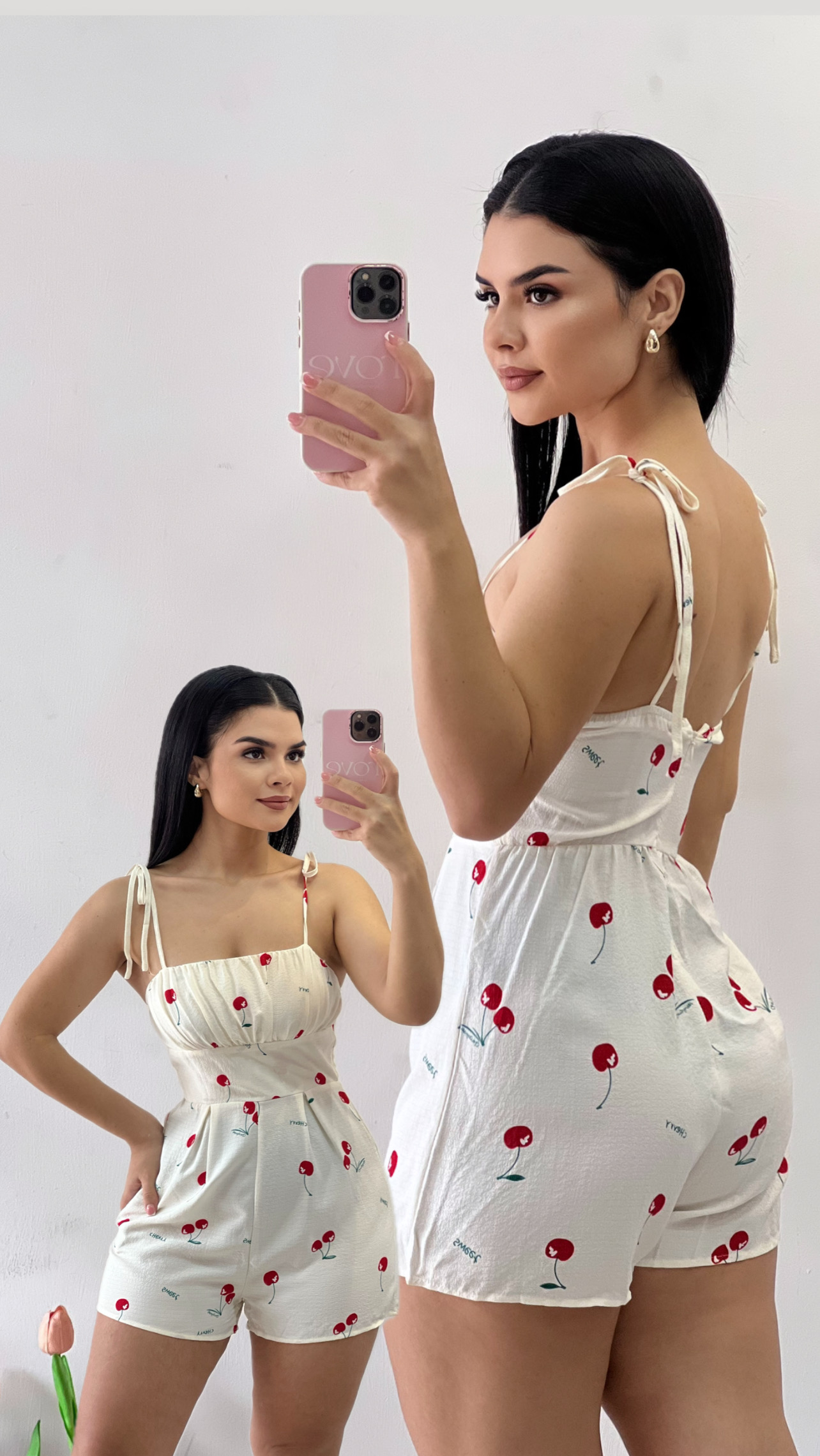 Romper de cerezas - crema