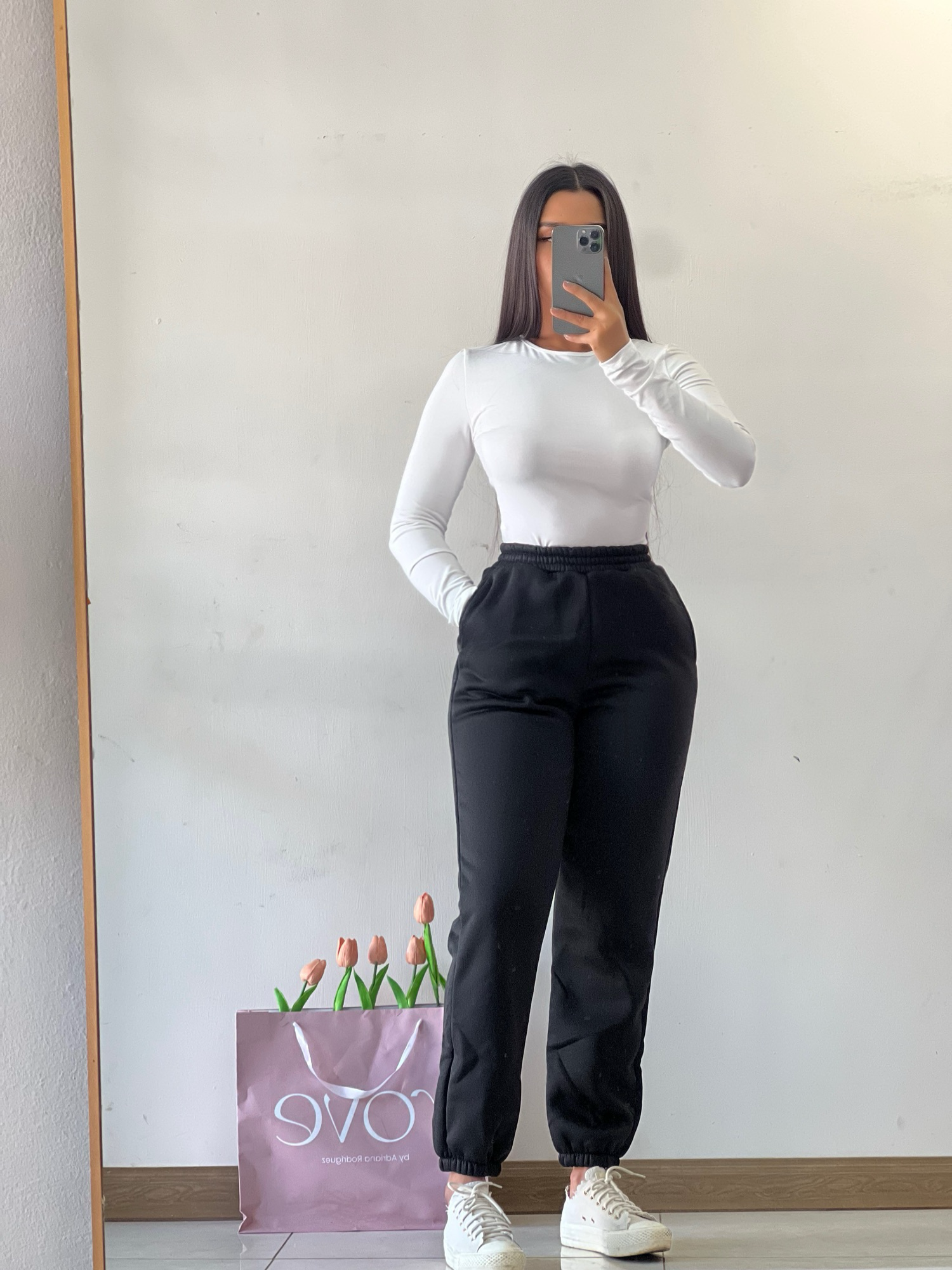 Jogger básico - Negro