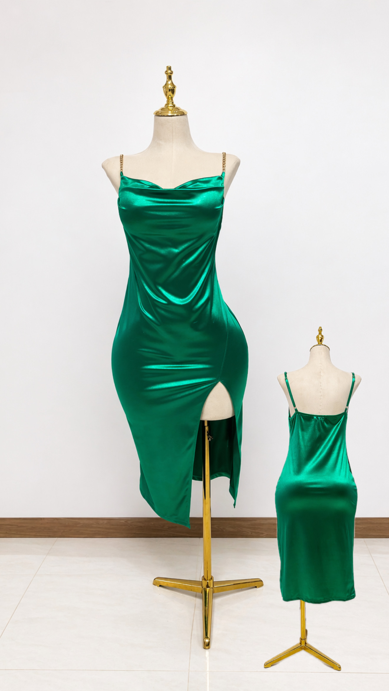 Vestido Tirante de Cadena